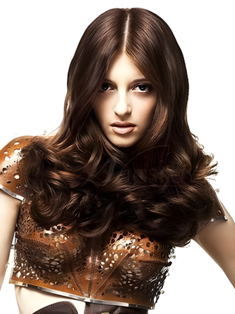 Chic Polished Hair Style Lace Celebrity Wig