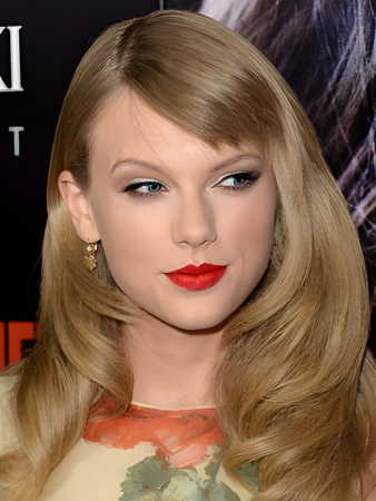 Charming Taylor Swift Hairstyle Natural Wavy Wig