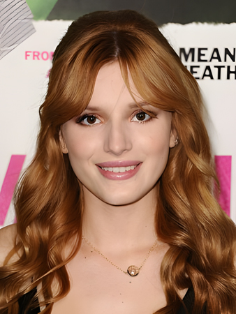 Sweet Bella Thorne Hairstyle Wavy Lace Front Wig