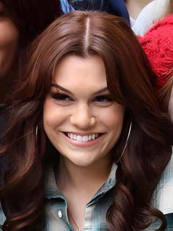 Jessie J High Quality Synthetic Wavy Lace Front Wig