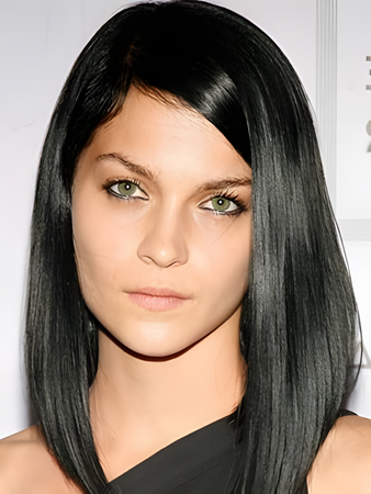 Affordable Lace Front Straight Synthetic Wig