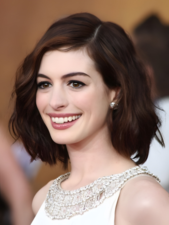 Lace Front Synthetic Celebrity Wig