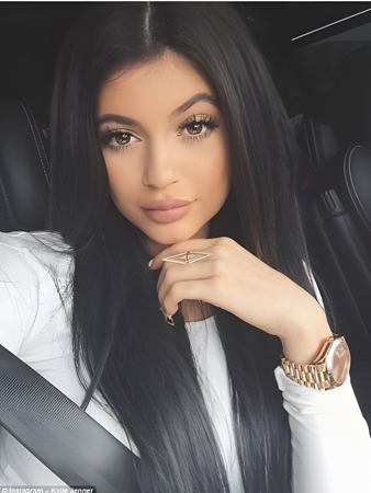Kylie Jenner Impressive Straight Lace Front Human Hair Wig