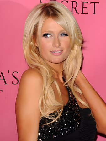 Paris Hilton Elegant Synthetic Wavy Lace Front Wig