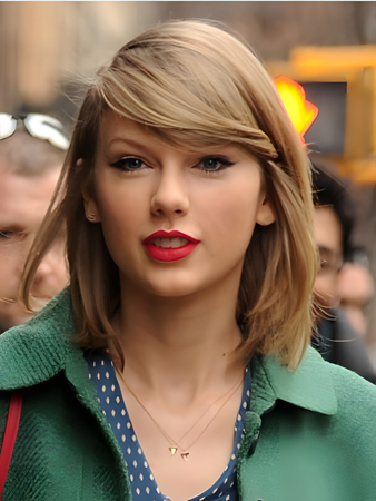 Taylor Swift Glamorous Straight Capless Human Hair Wig