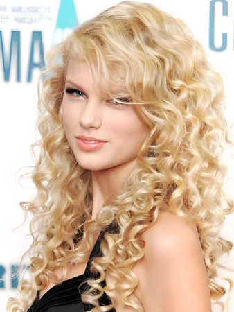Taylor Swift Charming Wavy Lace Front Synthetic Wig