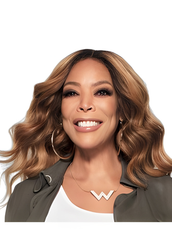 Chic Wendy Williams Wavy Remy Human Hair Lace Front Wig