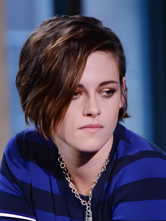 Top Quality Kristen Stewart Wavy Lace Front Synthetic Wig