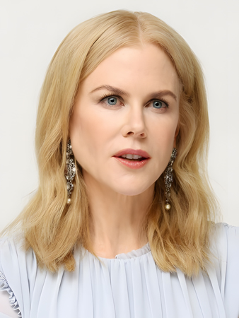 Nicole Kidman Elaborately Wavy Lace Front Remy Human Hair Wig