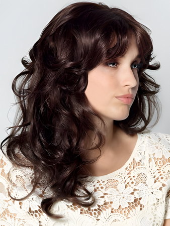 Pretty Long Synthetic Capless Wig