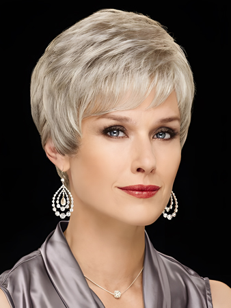Perfect Pixie Gray Wig With Texturized Layers