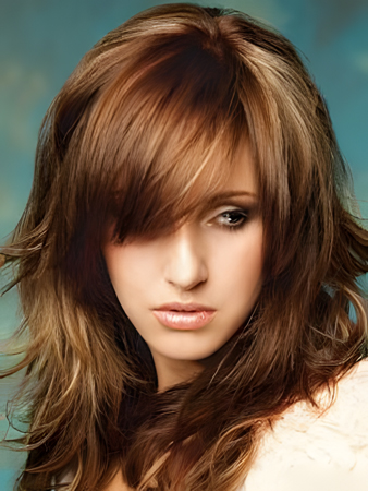 Shimmering Brazilian Remy Hair Wavy Capless Wig