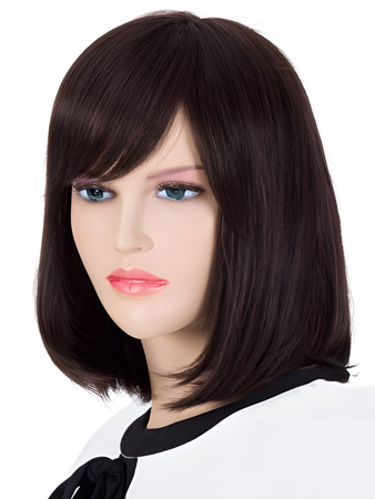 Pretty Remy Human Hair Straight Capless Wig