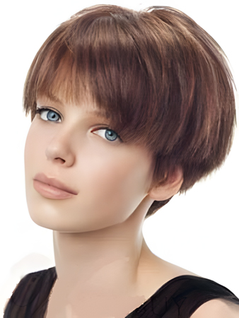 Polished Remy Human Hair Straight Capless Wig