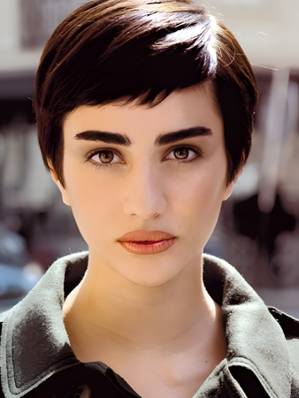 Graceful Straight Remy Human Hair Capless Wig