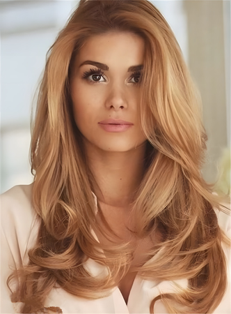 Brilliant Long Wavy Human Hair Full Lace Wig