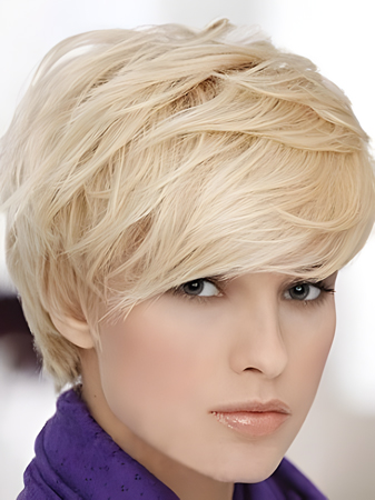 Prodigious Vivacious Short Human Hair Wig