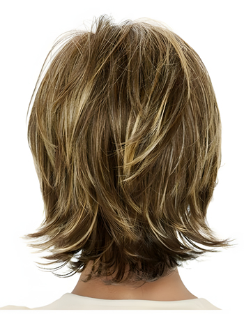 Good Looking Attractive Capless Wavy Flexibility Wig