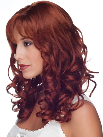 Nice-looking Long Wavy Full Lace Remy Hair Wig