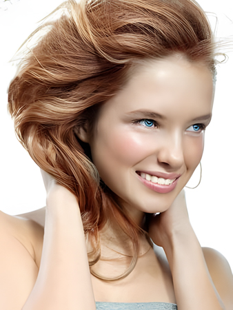 Wavy Short Length Human Hair Full Lace Wig