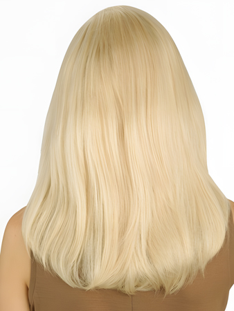 Wonderful Capless Straight Human Hair Wig
