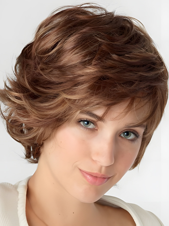 Good Looking Wavy Lace Front Human Hair Wig