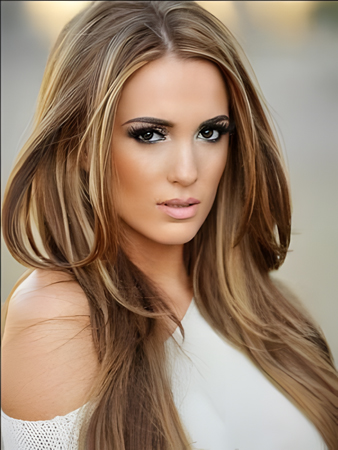 Good Looking Remy Human Hair Lace Front Wig