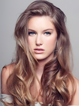 Fabulous Lace Front Wavy Human Hair Wig