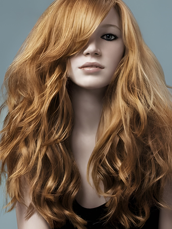 Marvelous Wavy Remy Human Hair Capless Wig