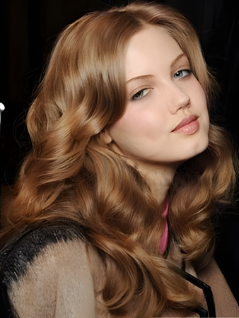 Beautiful Wavy Human Hair Lace Front Wig