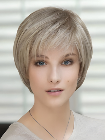 2018 New Style Short Full Lace Fantasy Remy Human Hair Wig