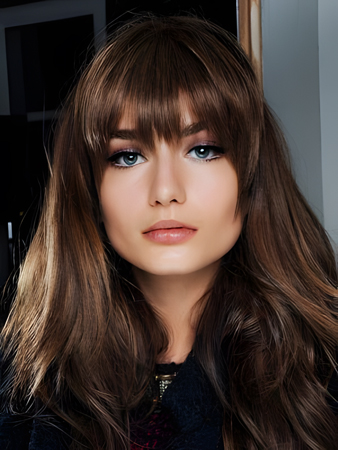 Capless Wavy Remy Human Hair Wig