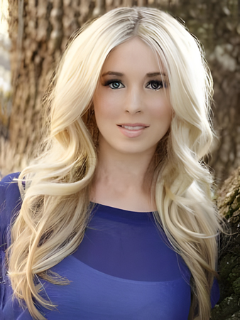 Remy Human Hair Wavy Lace Front Wig