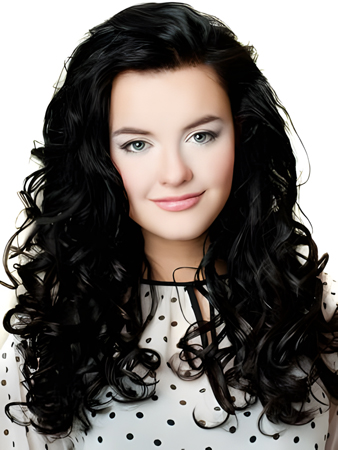 Nice-looking Lace Front Long Synthetic Wig