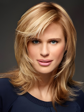 Synthetic Lace Front Straight Wig