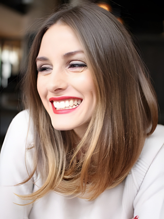 Magnificent Synthetic Lace Front Straight Wig