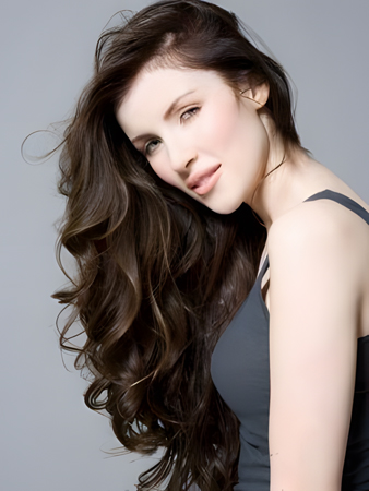 Impressive Long Lace Front Wavy Synthetic Wig