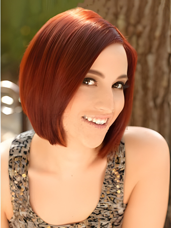 Popular Lace Front Straight Synthetic Wig