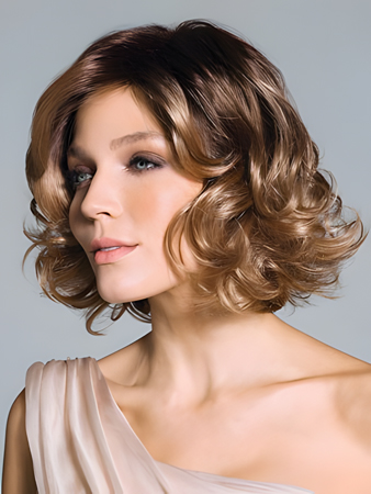 Seductive Lace Front Synthetic Wavy Wig