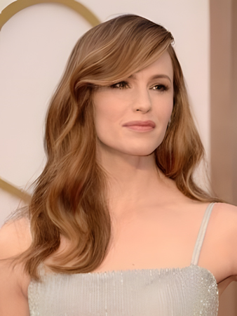 Elegant Lace Front Human Hair Straight Wig