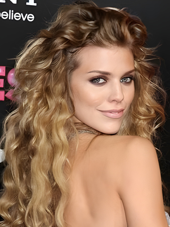 Flattering Lace Front Synthetic Wig