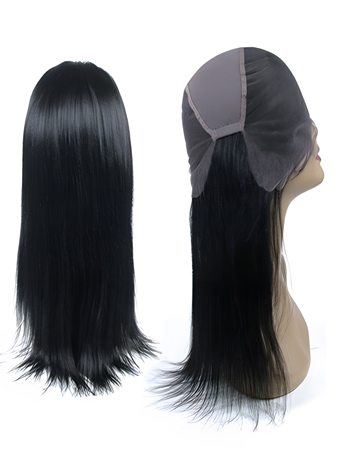 Silky Straight Textured Full Lace Wig For Woman
