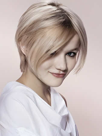 Marvelous Lace Front Straight Synthetic Wig