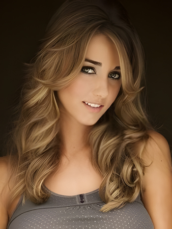 Classic Lace Front Long Synthetic Wig