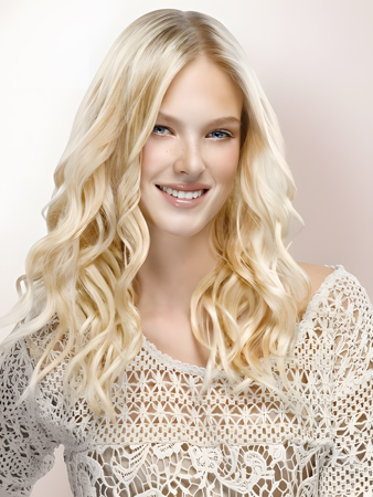 Popular Lace Front Wavy Synthetic Wig