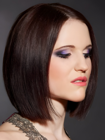 Elegant Synthetic Straight Lace Front Wig