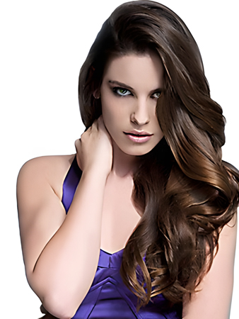 Smooth Lace Front Synthetic Wavy Wig