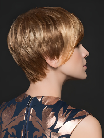 Charming Straight Lace Front Synthetic Wig