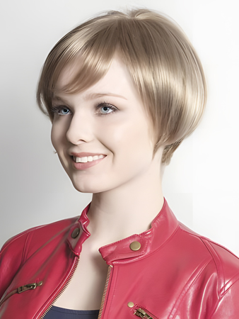 Fabulous Straight Lace Front Remy Human Hair Wig