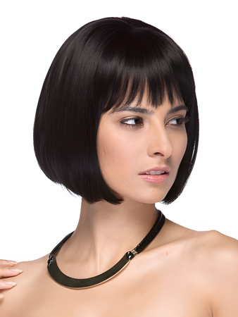 Chic Straight Lace Front Human Hair Wig